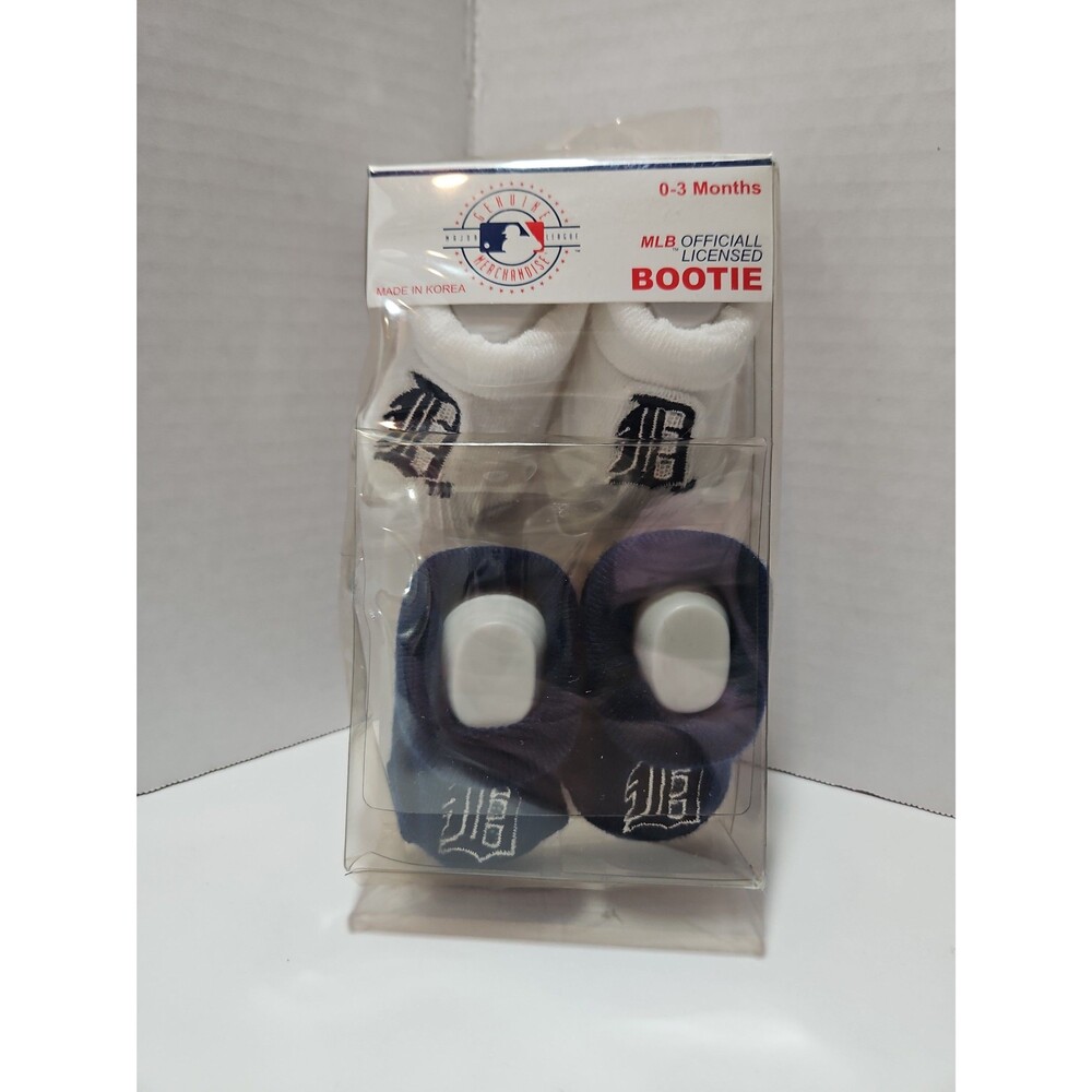 Detroit Tigers infant booties MLB 0-3 months